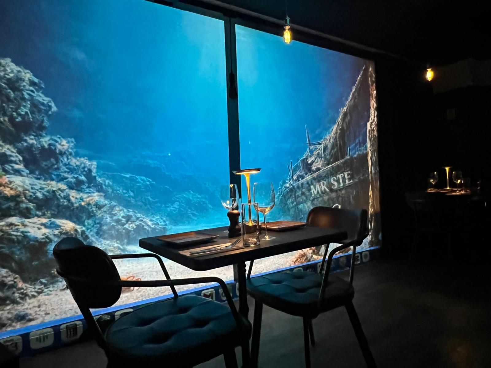 Immersive Aquarium Projections